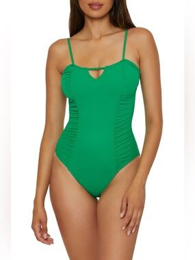 BCA by Rebecca Virtue Shirred One-Piece Swimsuit
BCA by Rebecca Virtue